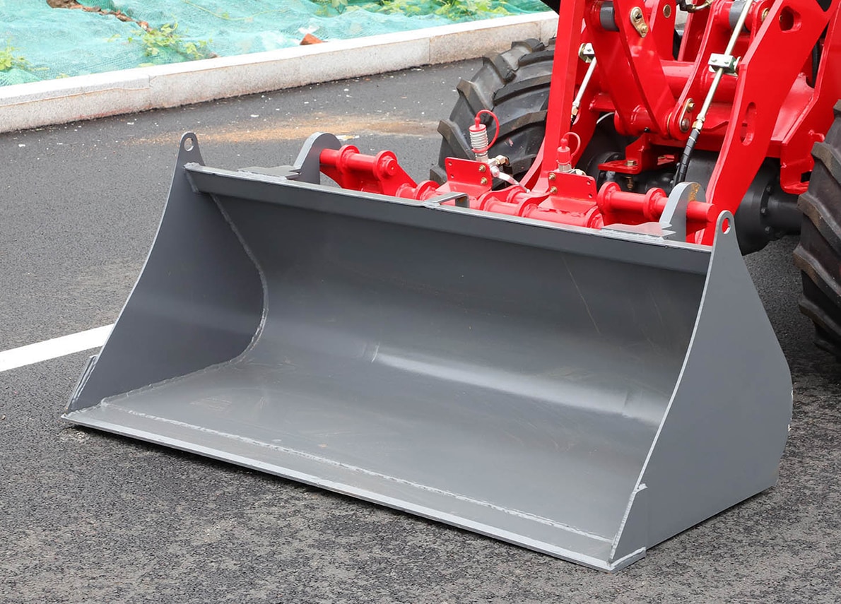 Mini 780H with bucket attachment